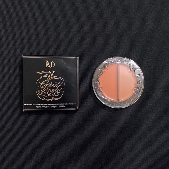 KVD BEAUTY Good Apple Bronzer Balm Duo — Light 200 — Bronze, Sculpt - Picture 1 of 4